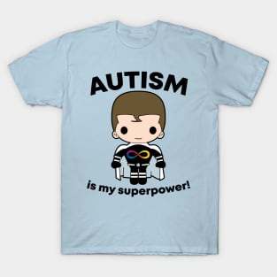 Autism is my superpower for boys T-Shirt